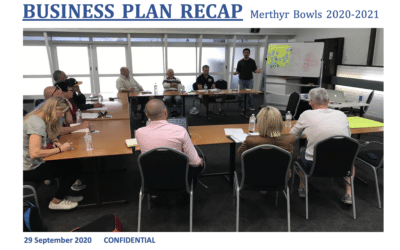 Business Plan Recap Merthyr Bowls 2020 – 2021